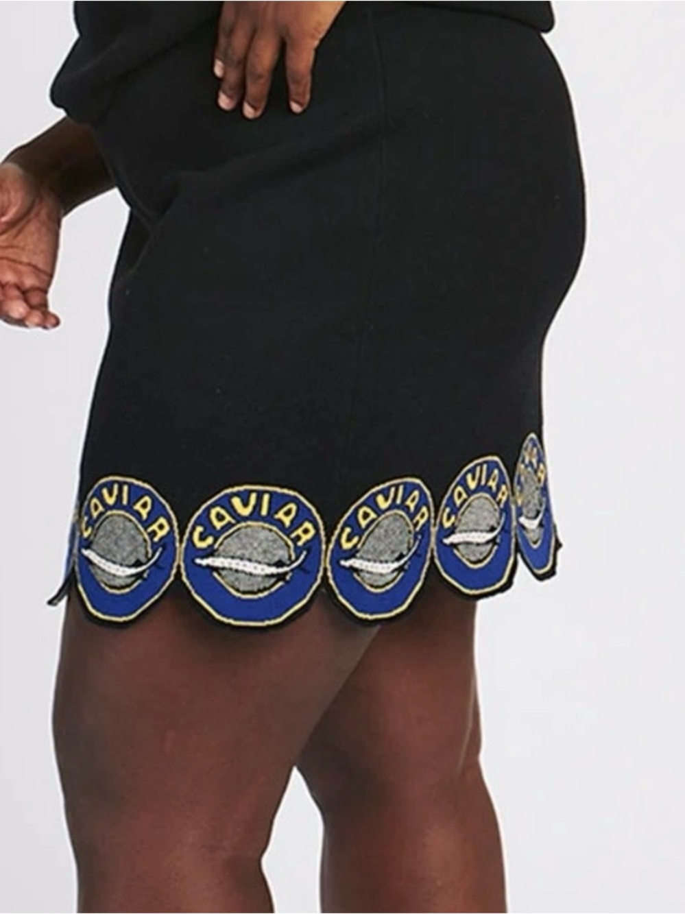Rachel Antonoff Caviar Mini Skirt